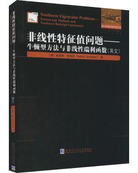 非线特征值问题:牛顿型方法与非线瑞利函数:英文:Newton-type Methods and Nonlinear Raylihunctionals[德]凯瑟琳·史瑞伯