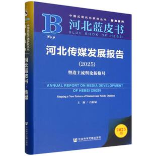 pattern opinion吕新斌主编9787522856513 塑造主流舆论新格局 public mainstream new Shaping 2025 河北传媒发展报告