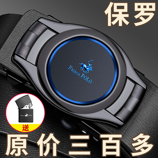潮腰带 新款 皮带男真皮纯牛皮自动扣裤 带高档内穿商务牛仔正装 西裤