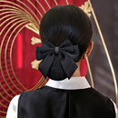 护士头花女网兜酒店银行上班盘头发网服务员丸子头饰发饰2025新款