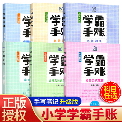 学霸手账全6册小学语文