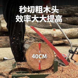 中村一郎新型切木锯圆木断木锯木柴切割机220V锯木电链锯家用新款