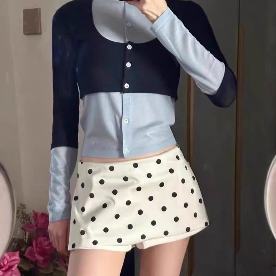 现货RARELYALIKE裙裤mini辣妹裙