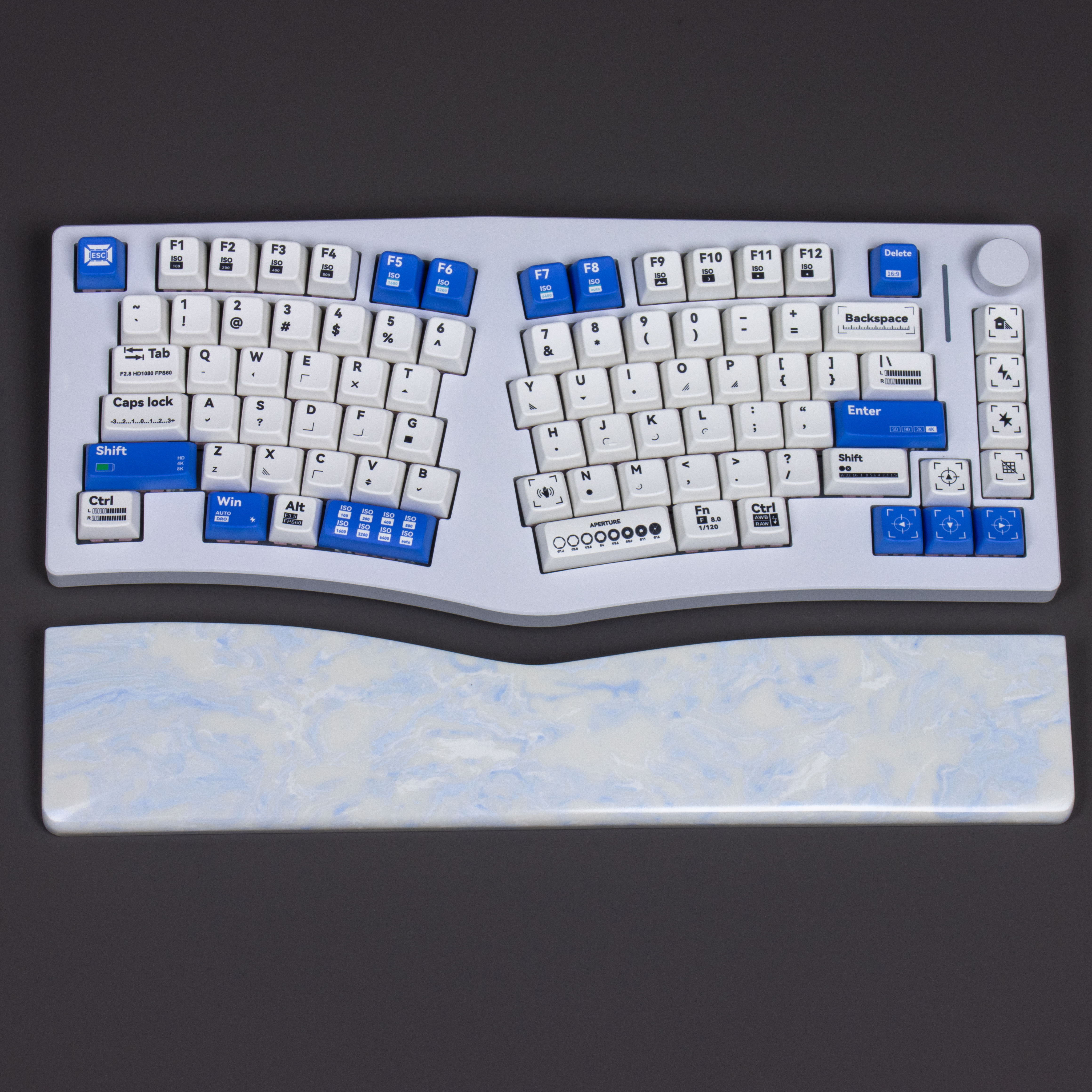 FEKERalice75石英石键盘手托