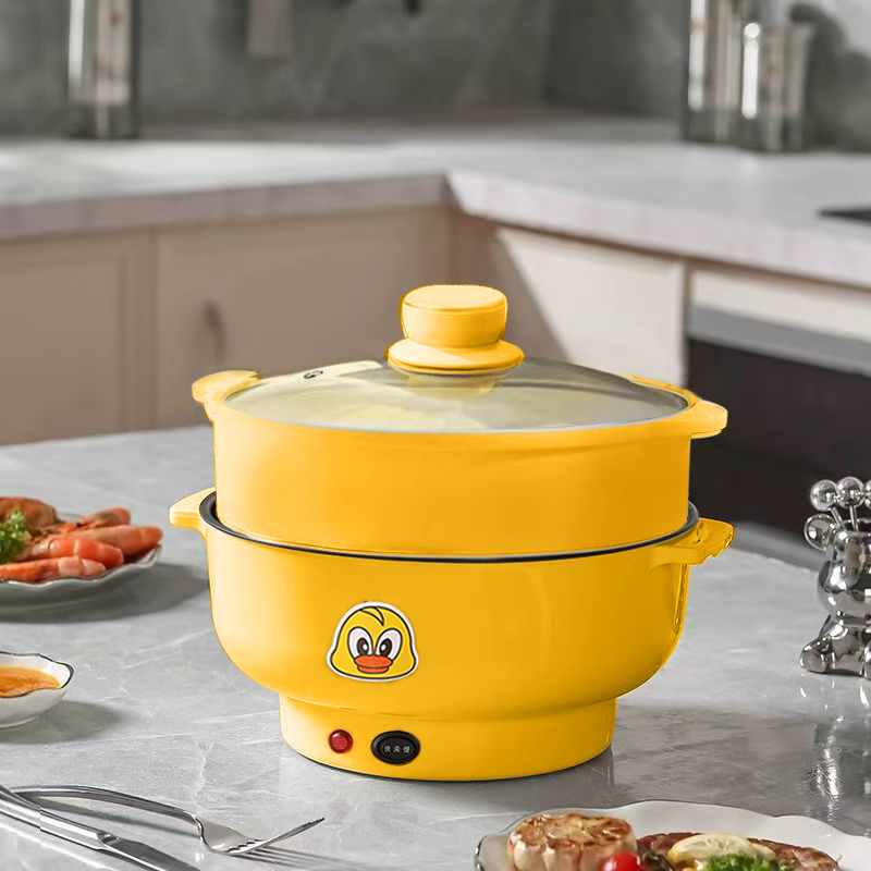 锅粘家用宿舍迷你多热锅