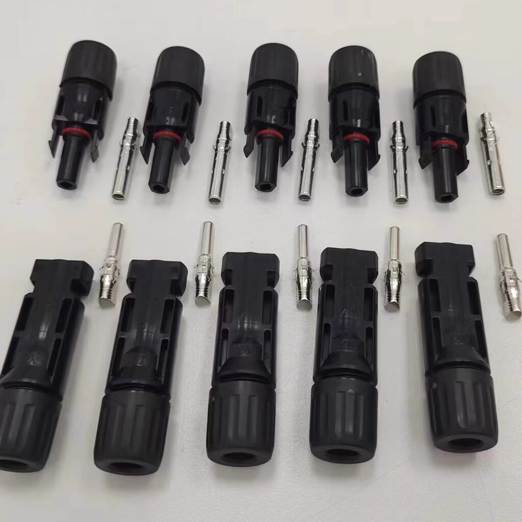 MC4连接器公母插头IP67太阳能