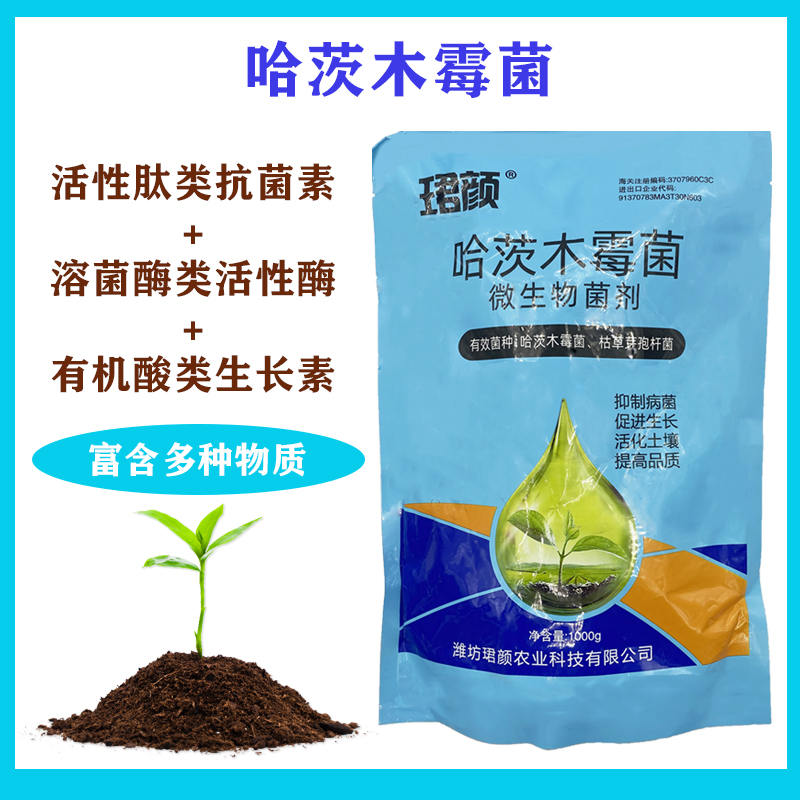 珺颜哈茨木霉菌抑菌促生长