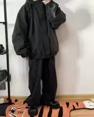 [Technical Fabric] Skiwear Hooded Jacket, Cotton Jacket, Outdoor Goddess Style/Waterproof Temperature Locking/Silhouette