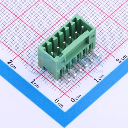插拔式接线端子 JL15EDGRC-25406G01 弯插,P=2.54mm 1x6P 原装