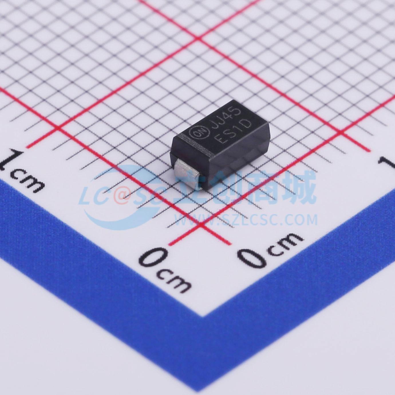 快恢复/高效率二极管 ES1D SMA(DO-214AC) 200V 1A onsemi(安森美