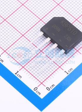 整流桥 KBP610 KBP 1kV 6A BORN(伯恩半导体) 电子元器件配单