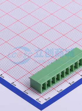 插拔式接线端子 XY2500V-E-3.81-10P  3.81mm 板端/插座-闭口 1x1