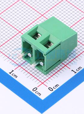 螺钉式接线端子 MX128L-5.08-02P-GN01-Cu-Y-A 插件,P=5.08mm 1x2