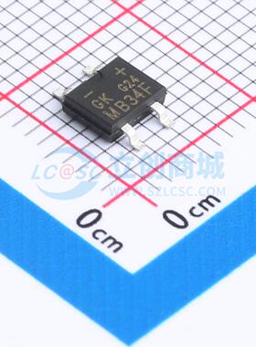 整流桥 MB34F MBF 40V 3A GOODWORK(固得沃克) 电子元器件配单