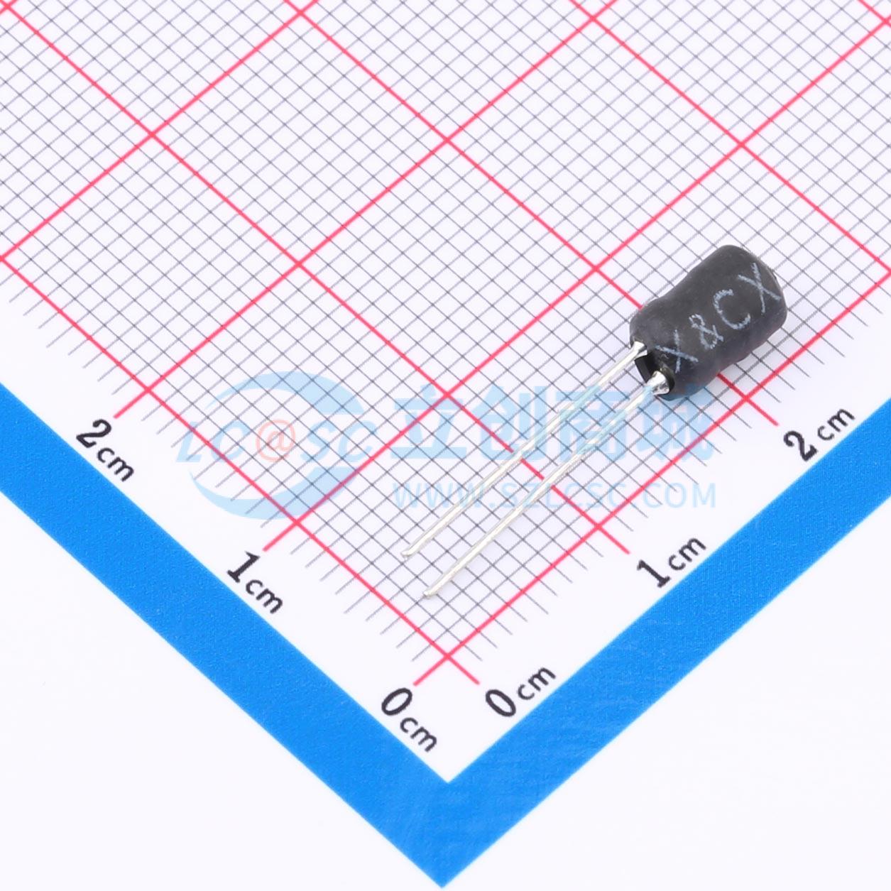 色环电感 XR4*6-680K-L 插件,D4xL6mm 68uH ±10% 原装