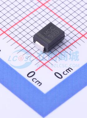 通用二极管 S2D-LTP DO-214AA(SMB) 200V 2A MCC(美微科) 原装