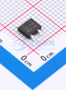 整流桥 MB210F MBF 100V 2A GOODWORK(固得沃克) 电子元器件配单