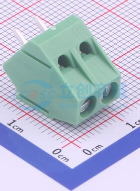 螺钉式接线端子 1733570 插件,P=5.08mm 1x2P 电子元器件配单