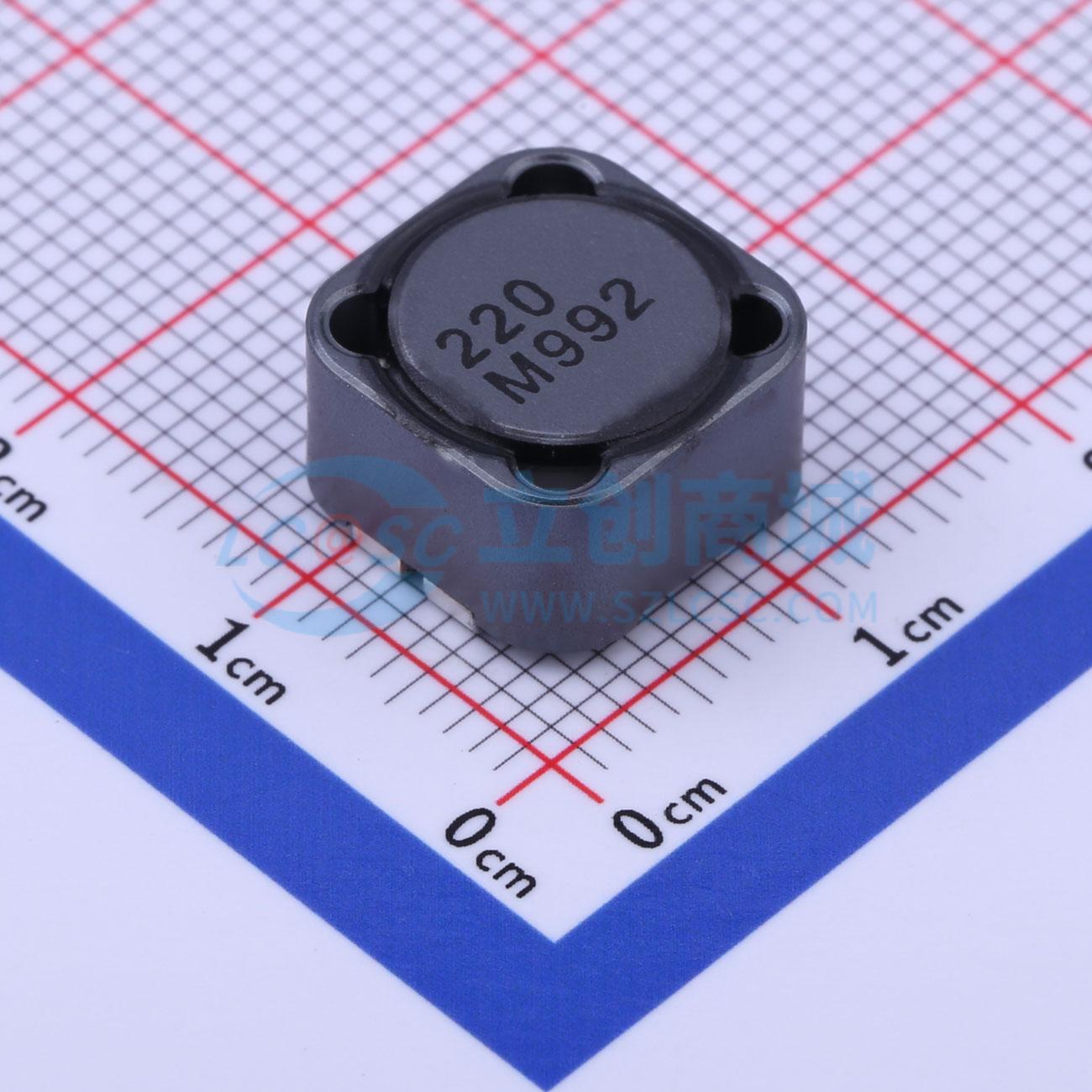 功率电感 CDRH127BNP-220PC SMD-4P,12x12mm 22uH ±25% 5A
