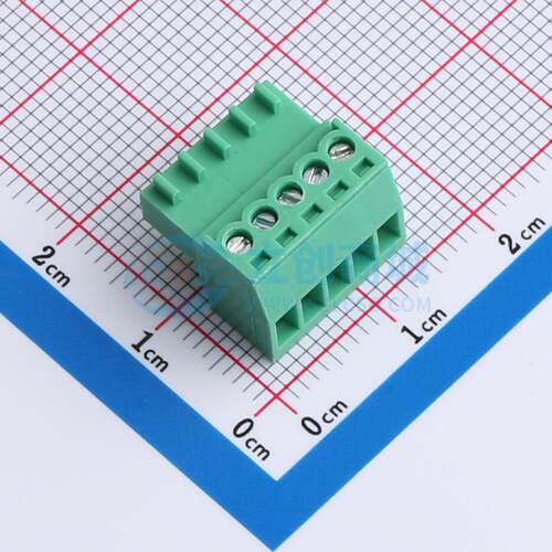 插拔式接线端子 MX2EDGK-2.54-05P-GN01-Cu-Y-A P=2.54mm 原装