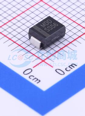 肖特基二极管 SS56B SMB(DO-214AA) 60V 5A MDD(辰达半导体) 原装