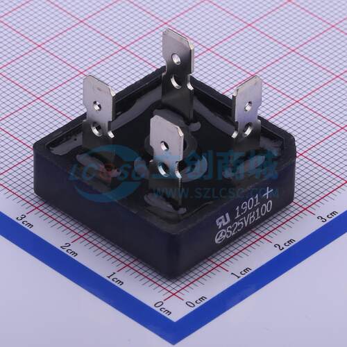 整流桥 S25VB100 - 1kV 25A LRC(乐山无线电) 电子元器件配单