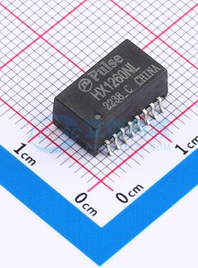 网口变压器 HX1260NL SMD-16P,12.7x7.1mm 原装 电子元器件配单