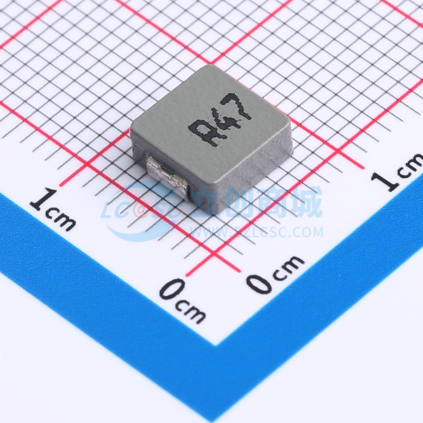 功率电感 HPPC06030-R47M-Q8 SMD,7.3x6.8mm 470nH ±20%
