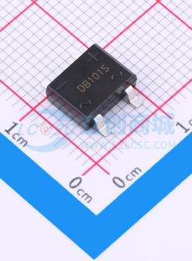 整流桥 DB101S DBS 50V 1A CJ(江苏长电/长晶) 电子元器件配单