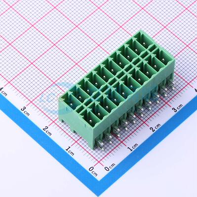 插拔式接线端子 JL15EDGKNR-35020G01 弯插,P=3.5mm 板端/插座-闭