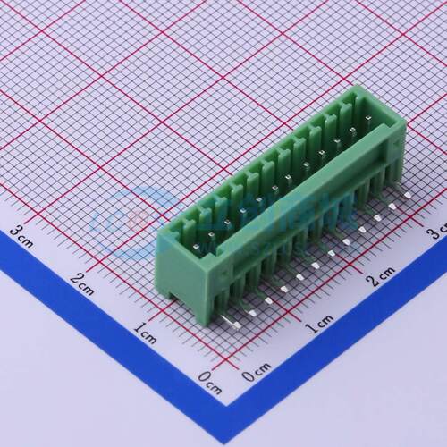 插拔式接线端子 KF2EDGR-2.5-12P 弯插,P=2.5mm 板端/插座-闭口 1