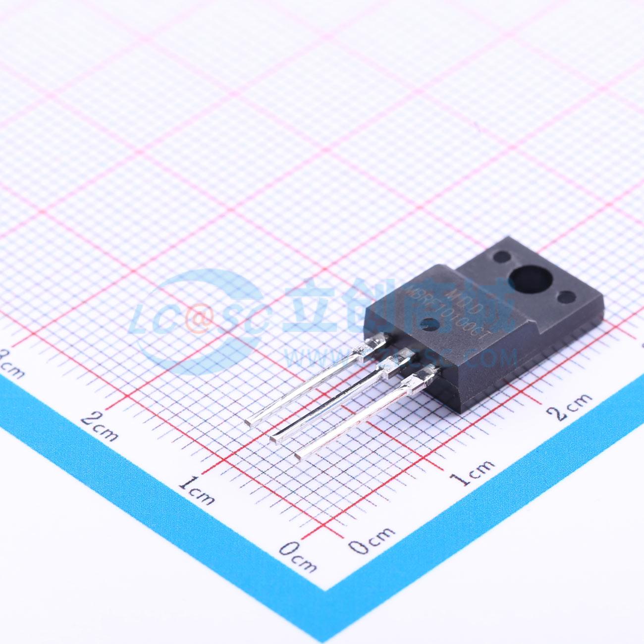 肖特基二极管 MBRF10100CT ITO-220AB-3 100V 10A MDD(辰达半导体