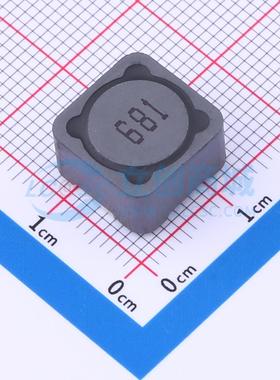 功率电感 SDRI127-681MT SMD,12.5x12.5mm 680uH ±20% 原装