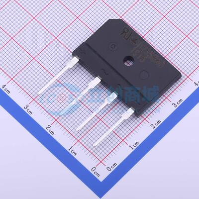 整流桥 D25SB60 SIP-4P 600V 25A LRC(乐山无线电) 电子元器件