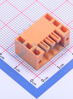 插拔式接线端子 KF2EDGEVM-3.5-2*4P 插件,P=3.5mm 板端/插座-闭