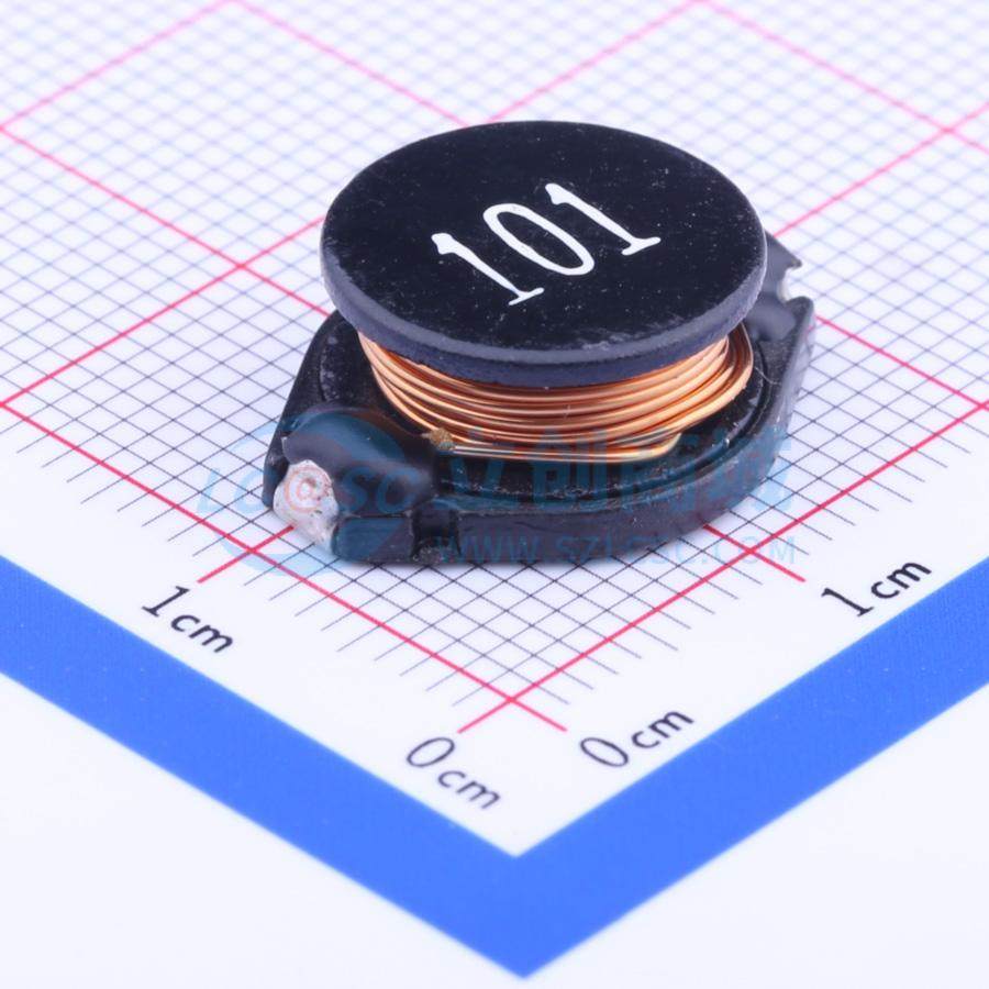 功率电感 SMSD1306-101MT SMD 100uH ±20% 1.8A 电子元器件