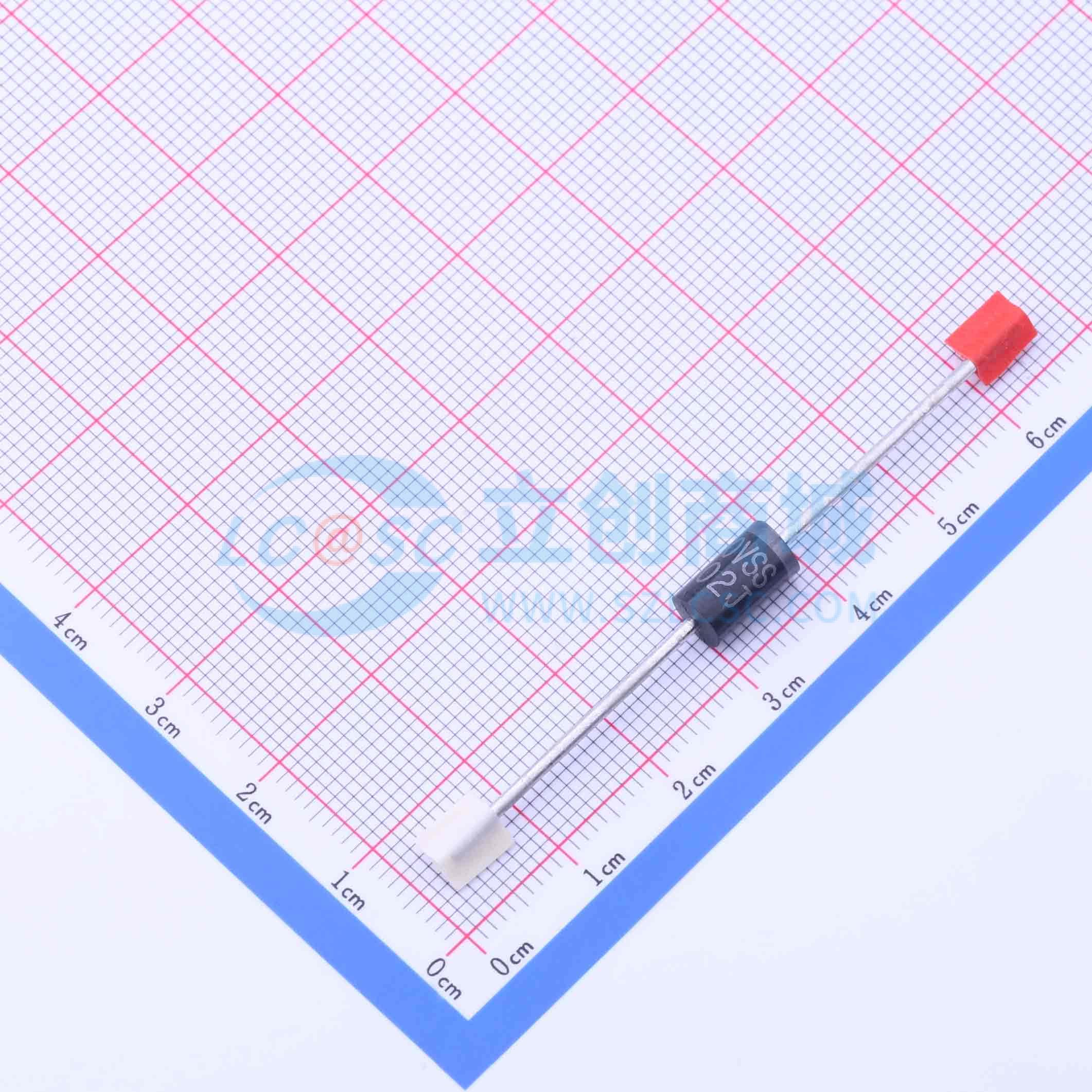 肖特基二极管 SBM560VSS_AY_10001 DO-201AD 60V 5A PANJIT(强茂)