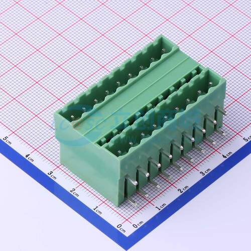 插拔式接线端子 KF2EDGRH-5.0-2*9P 弯插,P=5mm 板端/插座-闭口 2