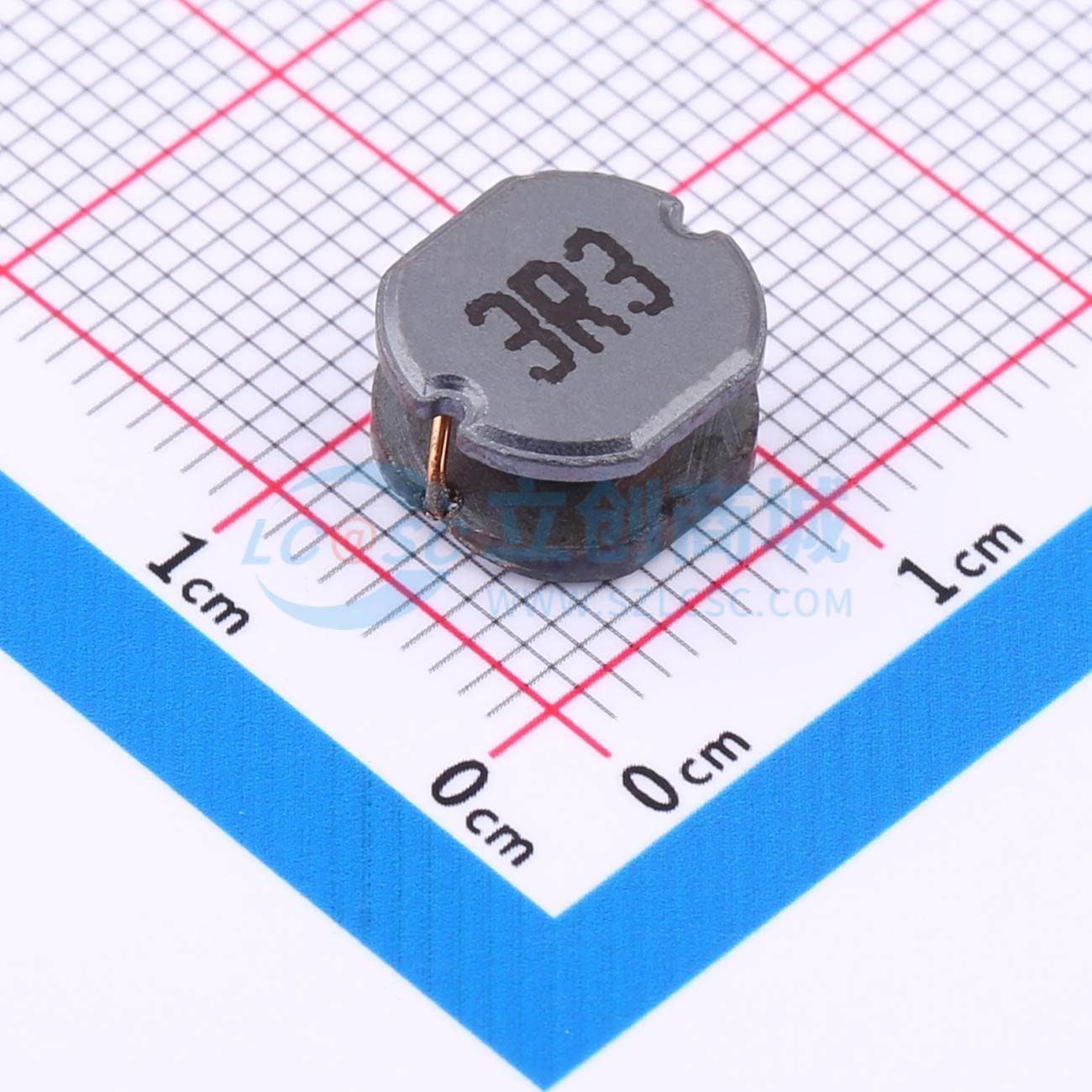 贴片电感 XRCD105-3R3M SMD,5.4x9mm 3.3uH ±20% 5A 15mΩ