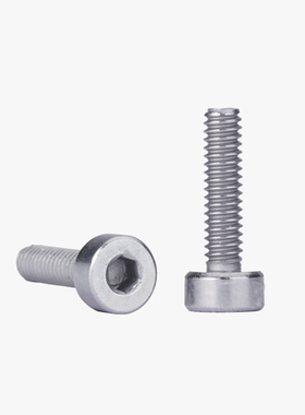 拓竹3D打印模型专用标准零件 M2x12 圆柱头机牙螺丝 (20个)