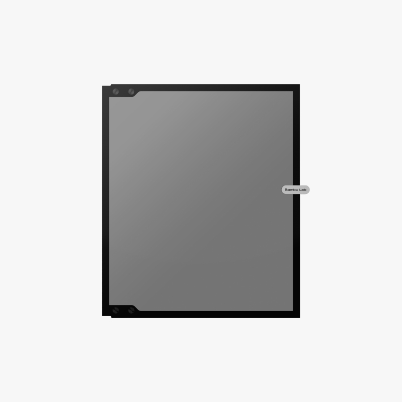 拓竹 玻璃前门 3D打印机配件 【P2S适用】