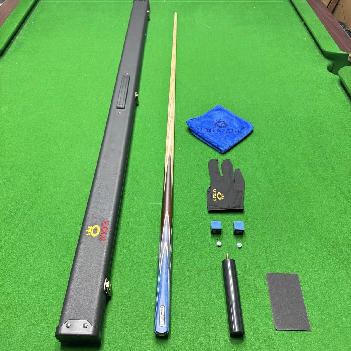 奥秘O'MIN爱神高级会员台球杆小头入门级中八斯诺克黑八九球桌