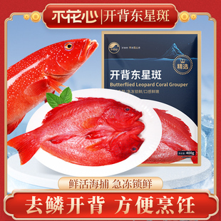 不花心去鳞开背东星斑礼盒福气东来礼盒深海捕捞高端海鲜春节家宴