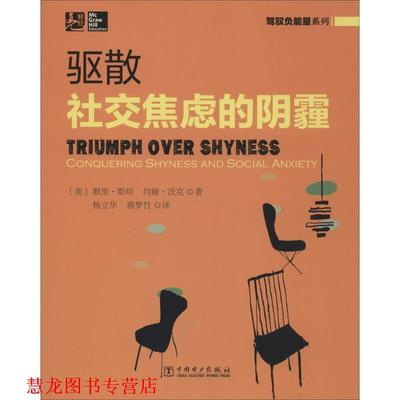 【正版书籍】 驱散焦虑的阴霾 (美)默里·斯坦,(美)约翰·沃克,杨立华,蒋梦竹 中国电力出版社