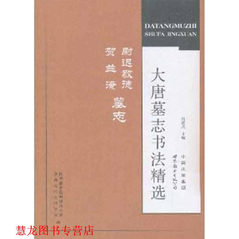 【正版书籍】 尉迟敬德 贺兰淹墓志 大唐墓志书法精选 何炳武 世界图书出版公司