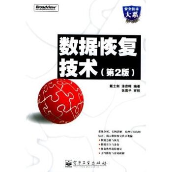 【正版书籍】 数据恢复技术 戴士剑,涂彦辉 著 电子工业出版社