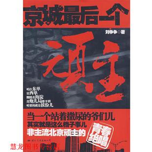 京城一个顽主 书籍 刘争争 著 公司 国际文化出版 正版