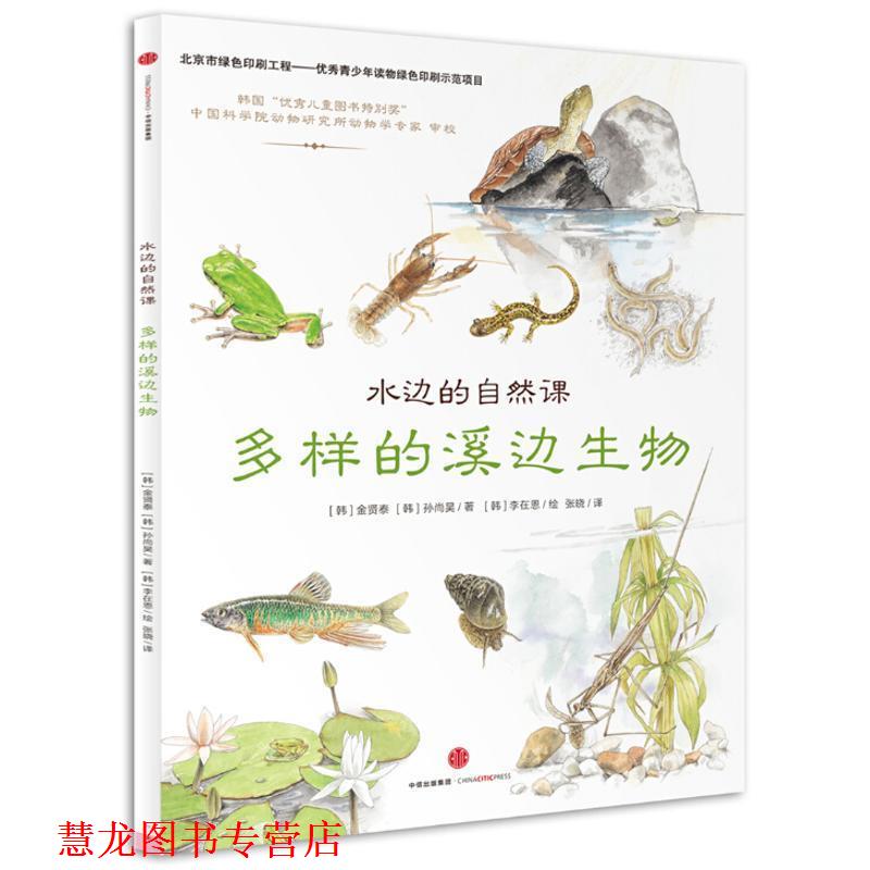 【正版书籍】 水边的自然课:多样的溪边生物 (韩)金贤泰,(韩)孙尚昊 著 中信出版社