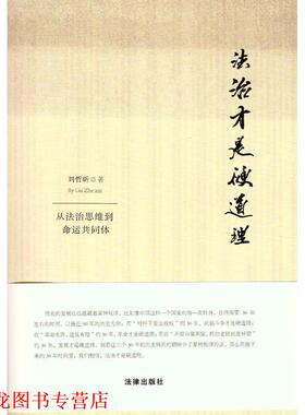 【正版书籍】 法治才是硬道理 从法治思维到命运共同体 刘哲昕 法律出版社