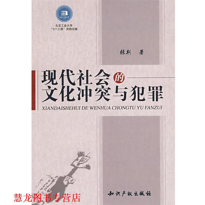 【正版书籍】 现代社会的文化冲突与犯罪 张荆 著 知识产权出版社